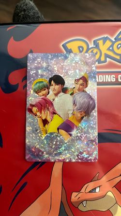 Holographic K-Pop Group Photo Card