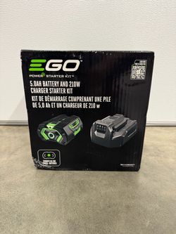 EGO POWER+ 56 -Volt, 5 Ah 1 -Pack Lithium Ion (Li-ion) Battery/Charger $369plus tax at Lowe's
