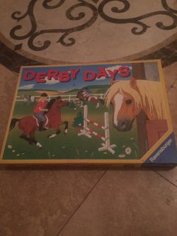 Derby days board game