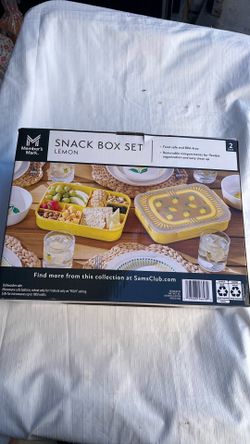 Snack box set lemon