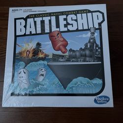 Battleship the classic naval combat game, sealed and unopened
