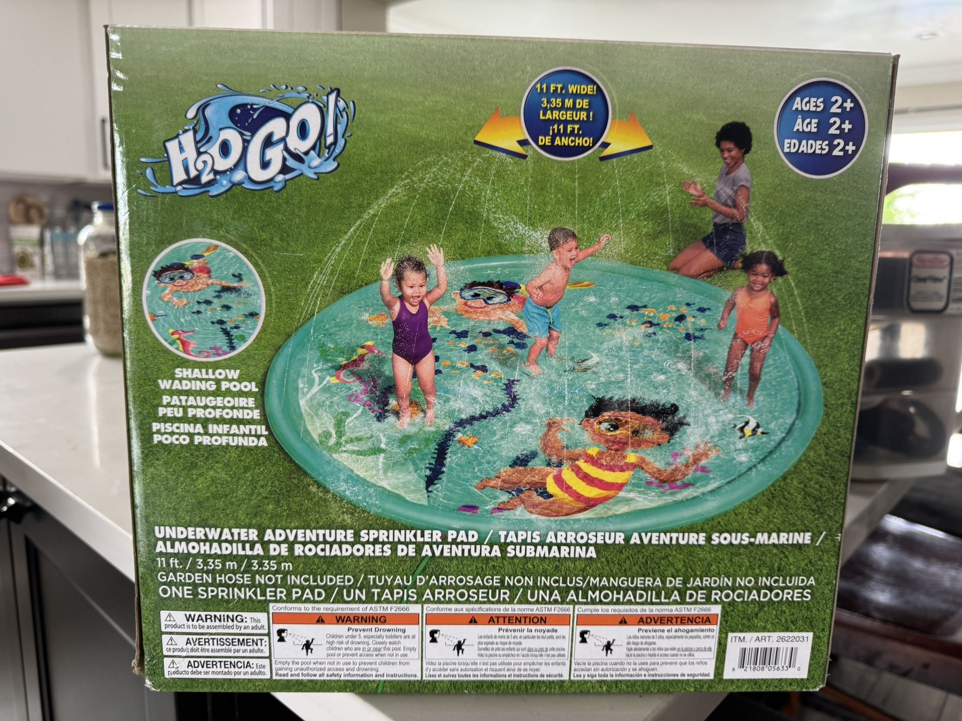 Sprinkler Pad New