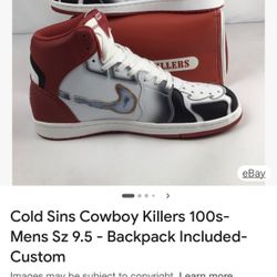 Cold Sins Cowboy Killers 100s-brand new