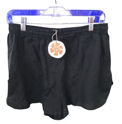 Mallow Hawaii Ladies Black Shorts Size Small NWT
