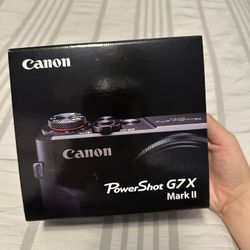 Canon G7x Mark ii (2) BRAND NEW 