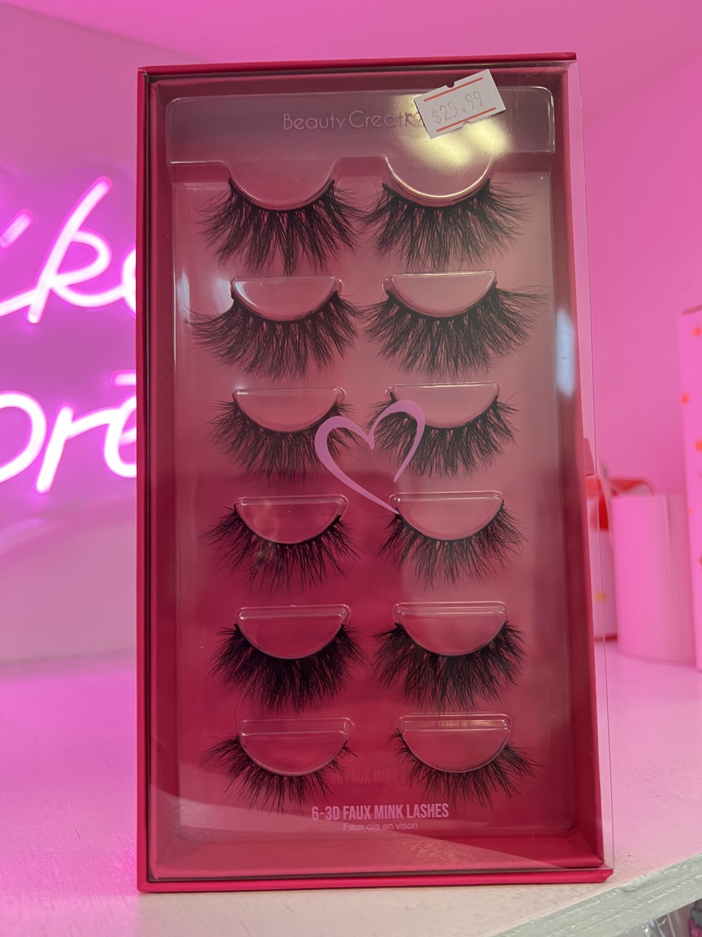 Beauty Creations Eyelashes Pack 💕