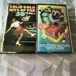 Solid Good 50’s & Fabulous 60’s Cassette Tapes