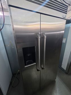 42" GE MONOGRAM BUILT IN STAINLESS STEEL REFRIGERATOR