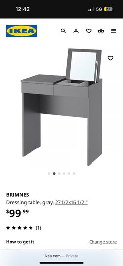 Grey Vanity