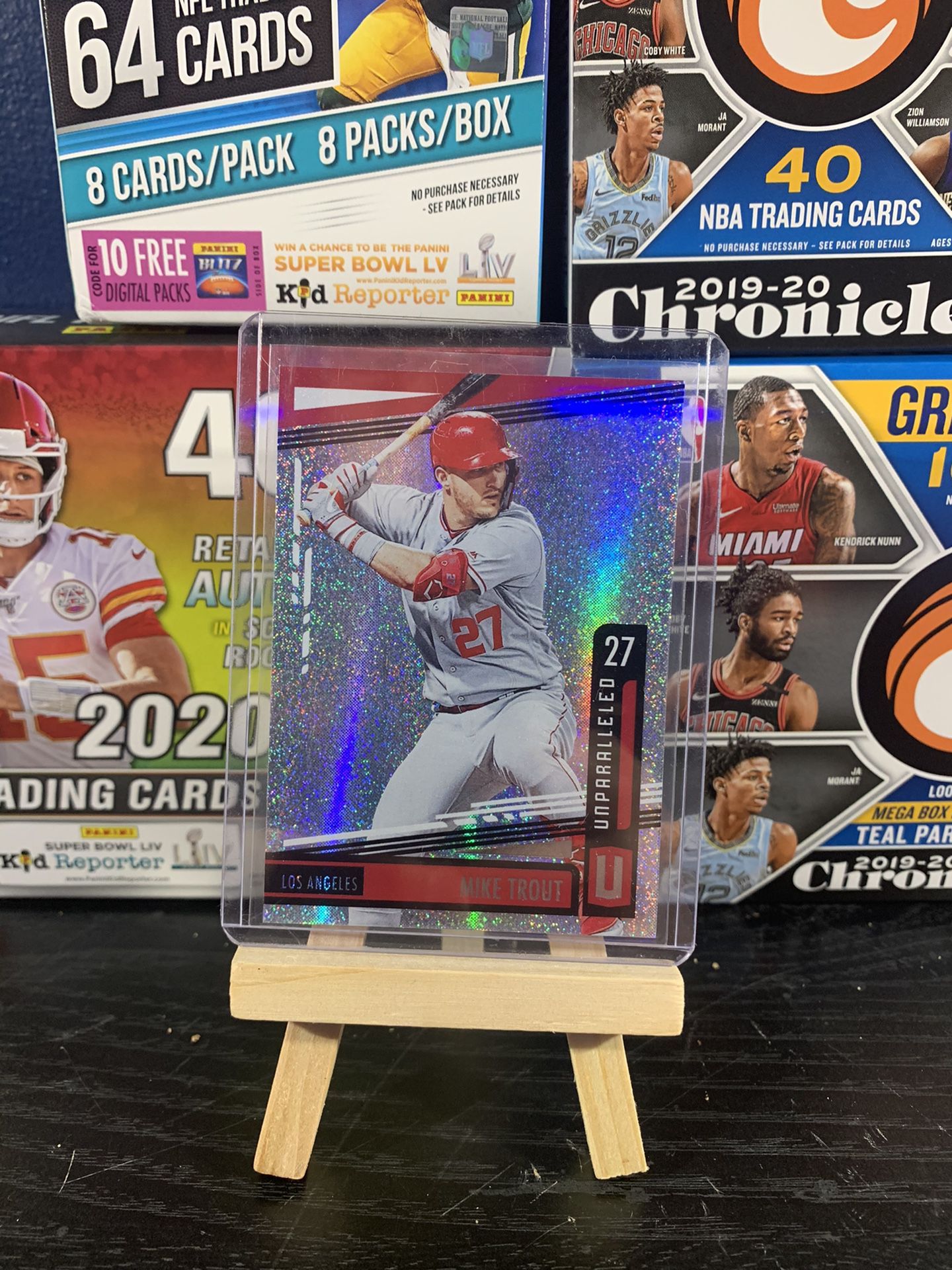 Mike Trout Unparalled card