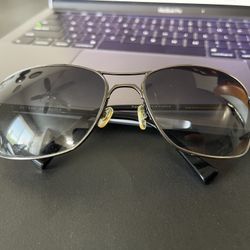 LOIUS VUITTON  conspiration Pilote Aviator Sunglasses Z0144U Argent 