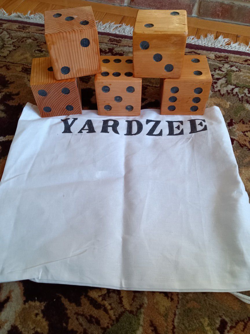 Yardzee Outdoor Game 