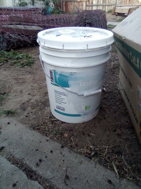 Behr Paint Grey 5 Gallon Bucket