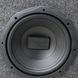 Distinct Audio 10 Inch Subwoofer With Truck Style Box 