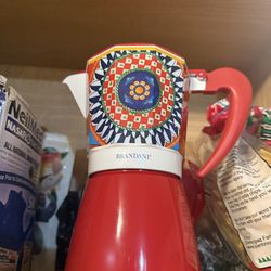 Italian coffee maker, moka pot new used only two times