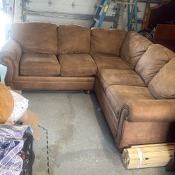 Two Piece Sectional 92” X 92”