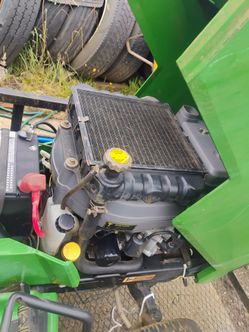 John Deere rider