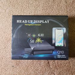 Head-Up Display (HUD) - Windshield Projector for cars, trucks, and RV,  Updated & Redesigned!