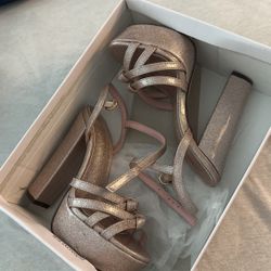 Pink Champagne Heels - Fashion Nova 
