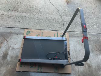 Compact Treadmill with Handrail