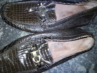 Donald J Pliner Men's Croc-Embossed Leather Loafers