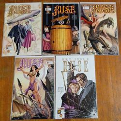 Ruse Comic Book Lot 5 15 Thru 19 Issues 