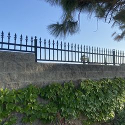 Security fencing , welding