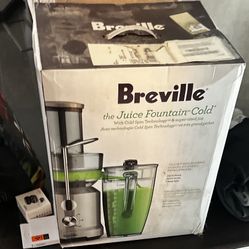 Breville Juice Fountain Cold New In Box 
