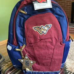 New Wonder Woman 3 Packet 50lbs School Backpack 