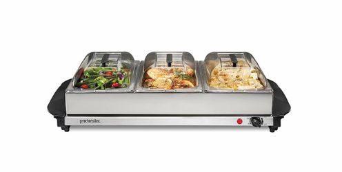 Proctor Silex triple buffet server