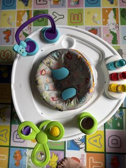Smart Steps by Baby Trend Bounce N' Glide 3-in-1 Activity Center Walker Stem Learning Toys