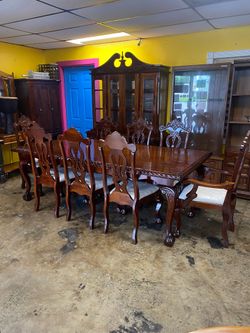Large dining table