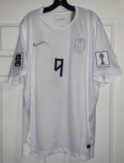Norway HAALAND #9 FIFA World Cup Soccer Jersey White Ice Short Sleeve Adult men’s 3XL New with tags