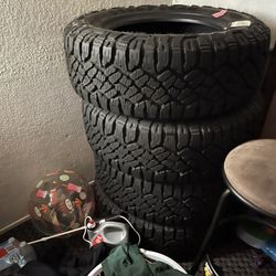 27565R18 Brand New Tires 4 Of Them Wrangler DuraTracNever Even Put Them On Just Been In Livingroom 