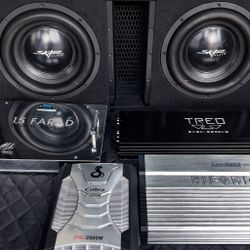 Complete Sound System Hits hard ! 