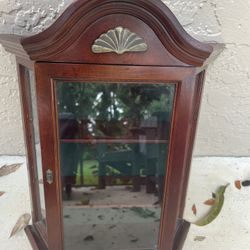 Wood And Glass Cabinet 