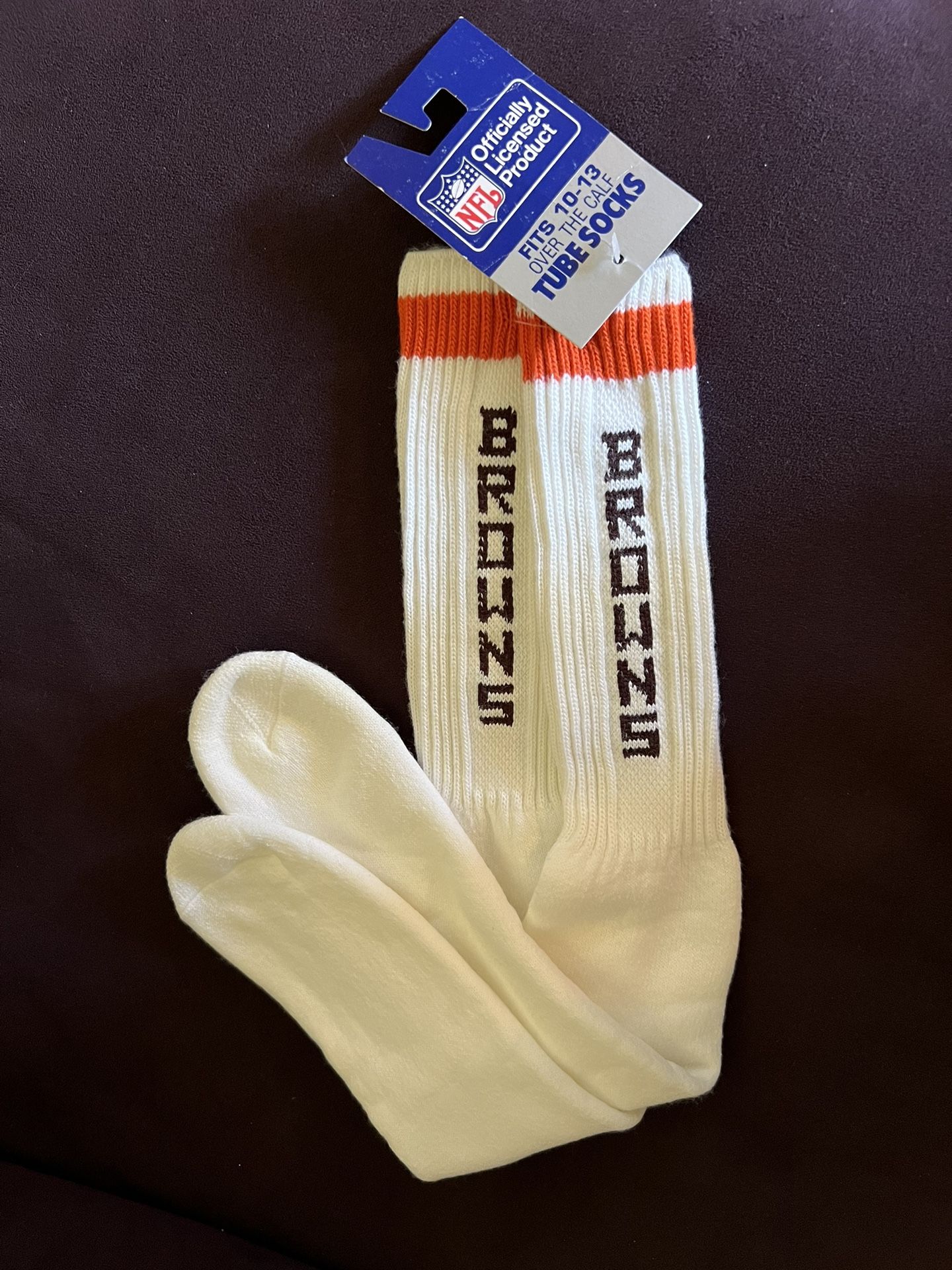 Official NFL Cleveland Browns Tube Socks