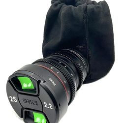 USED Meike 50mm T2.2/50mm  Manual Focus Wide Angle Cinema Lens