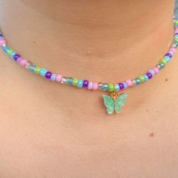 Cute Butterfly Necklace 