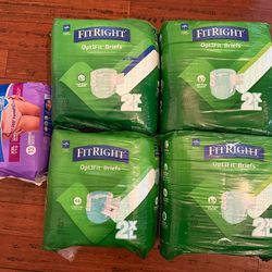 2XL Adult Diapers - incontinence briefs