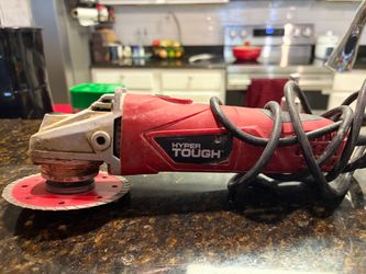 Hyper Tough Corded Angle Grinder