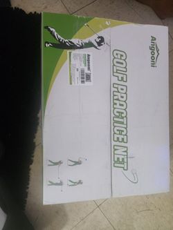 Golf net with accessories