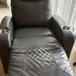 Grey Recliner