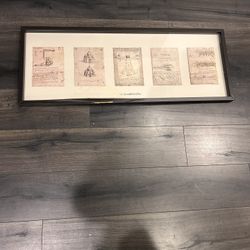 Da Vinci Notes Photo Frame