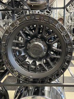 Tough 20" off-road rims for heavy towing vehicles Vehicle Fitment: Rescue your work truck from looking like a plain-Jane contractor special with a ru