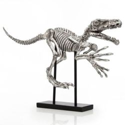 Velociraptor Skeleton Sculpture 