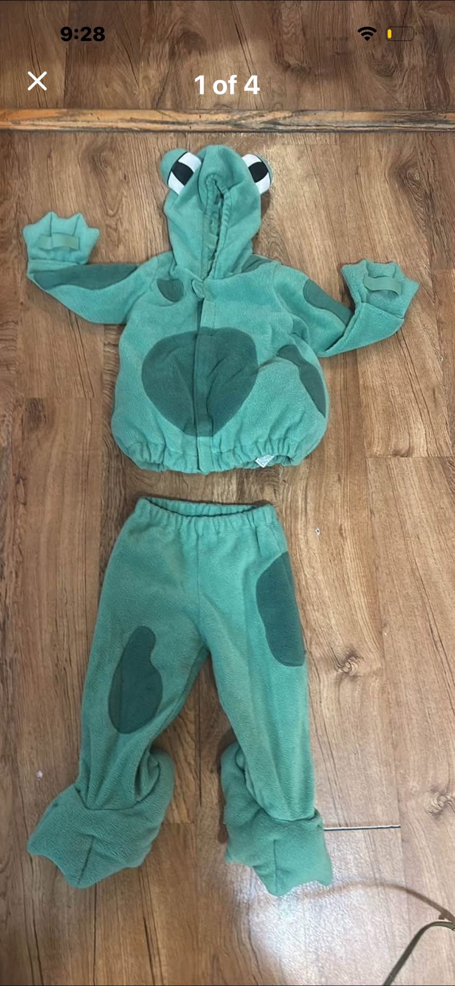 2 T Frog Costume For Kids