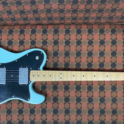 Fender Electric Guitar Vintera Road Worn '70s Telecaster Deluxe Blue W/Gig Bag
