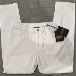 Zegna denim jeans Slim Fit White Denim (brand new with tags)