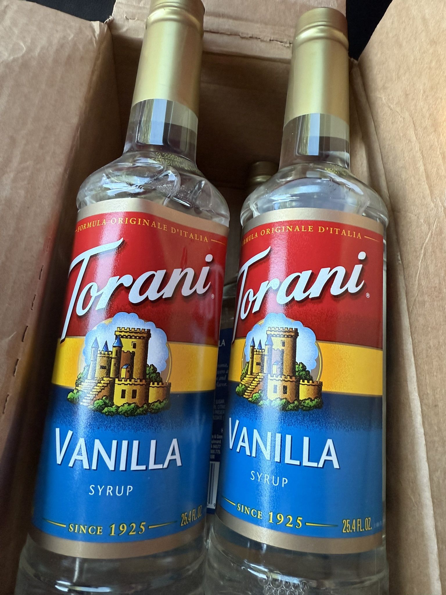 Torani Vanilla syrup